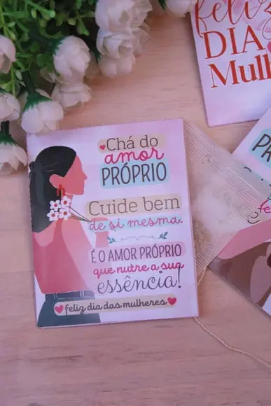 Sachê de Chá- Dia da Mulher