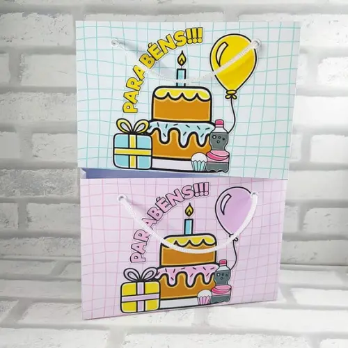 Sacolinha Aniversário- FLORK