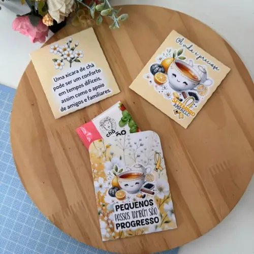 Sachê de Chá- Setembro Amarelo