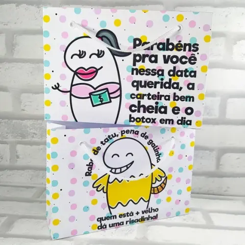 Sacolinha Aniversário- FLORK