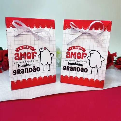 Sacolinha para Bombons- Dia dos Namorados