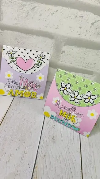 Saquinho com 1 Bombom- Dia das Mães