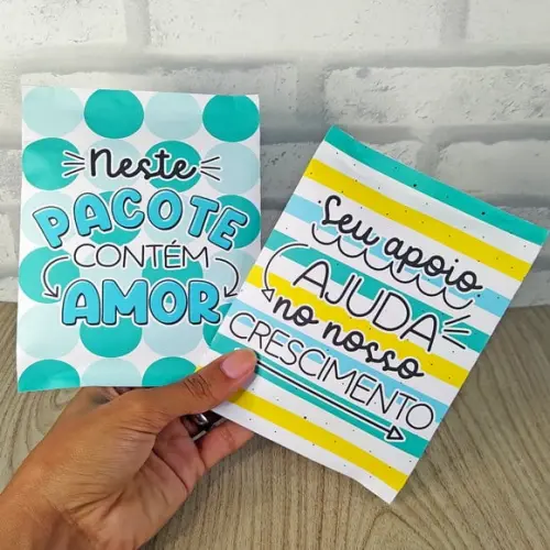 Saquinho Com 1 Bombom- Mimo Cliente