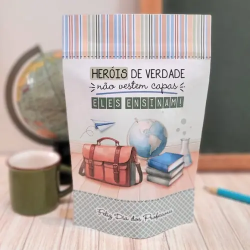 Saquinho com 4 Chocolates- Dia dos Professores