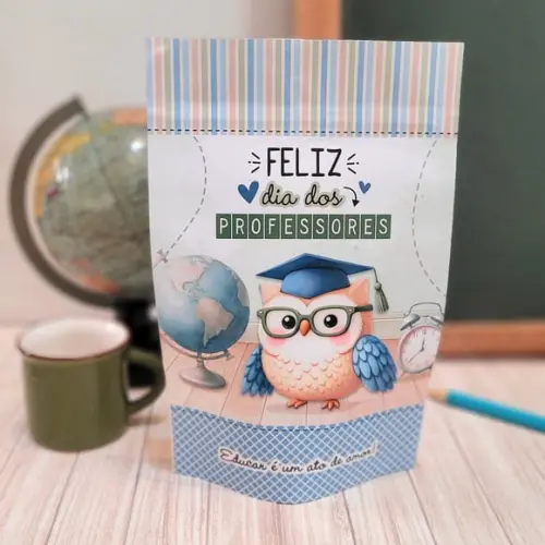 Saquinho com 4 Chocolates- Dia dos Professores