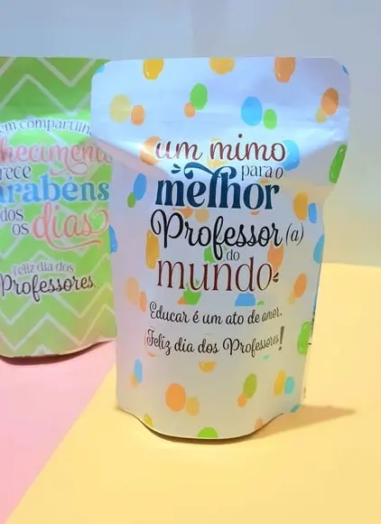 Saquinho com 5 Chocolates- Dia dos Professores
