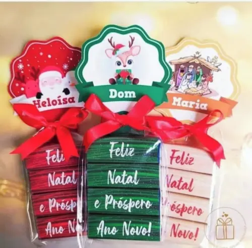 Tag com 4 Bis- Natal