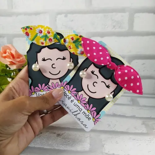 Tag com Brinco e Xuxinha- Dia das Mães