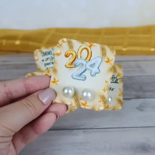 Tag com Brinco- Ano Novo
