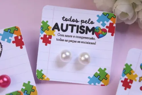 Tag com Brinco- Autismo