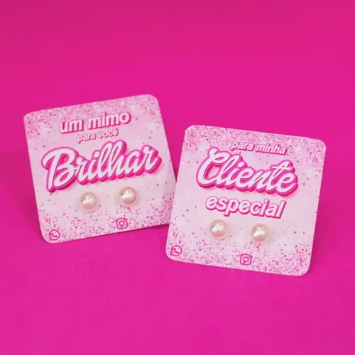 Tag com Brinco- Barbie