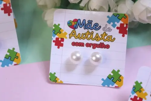 Tag com Brinco- Autismo