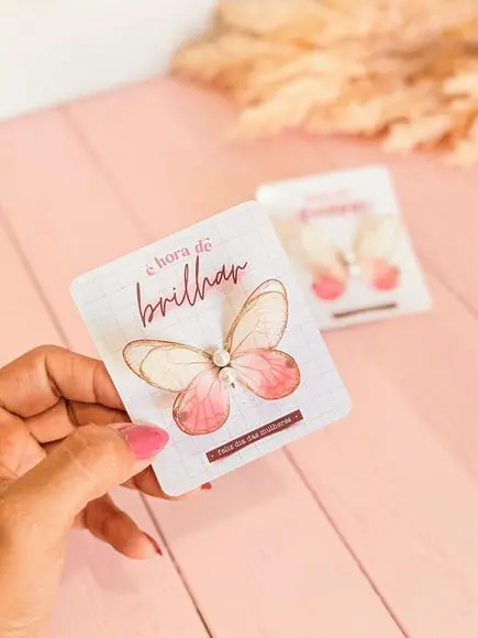 Tag com Brinco- Dia da Mulher