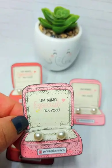 Tag com Brinco- Dia da Mulher