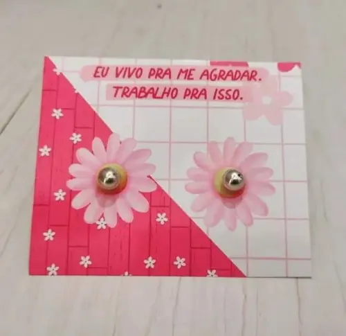 Tag com Brinco- Dia da Mulher