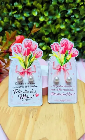Tag com Brinco- Dia das Mães