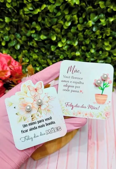 Tag com Brinco- Dia das Mães