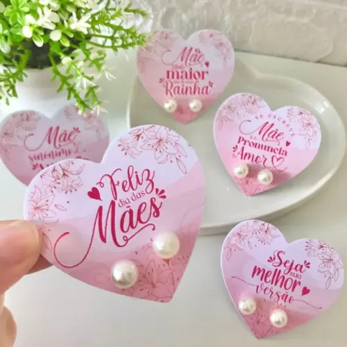 Tag com Brinco- Dia das Mães