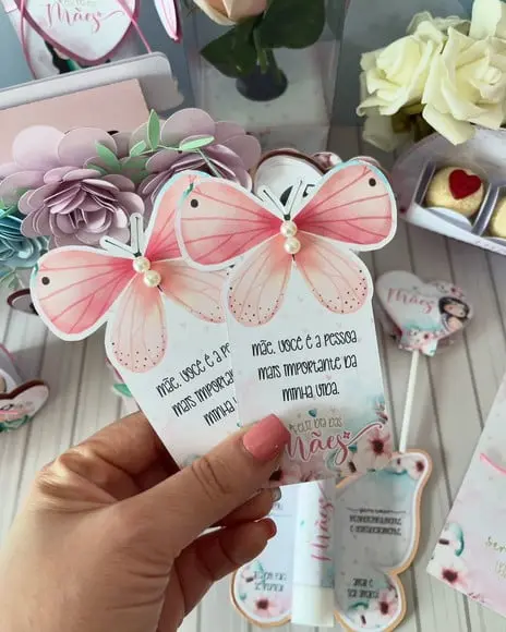 Tag com Brinco- Dia das Mães