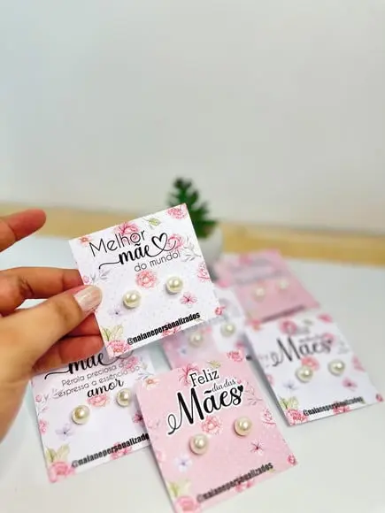 Tag com Brinco- Dia das Mães