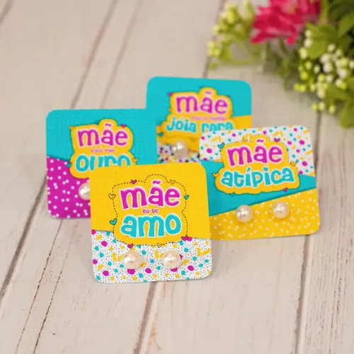 Tag com Brinco- Dia das Mães