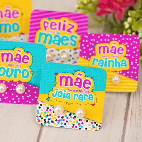 Tag com Brinco- Dia das Mães