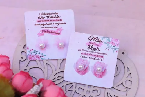 Tag com Brinco- Dia das Mães