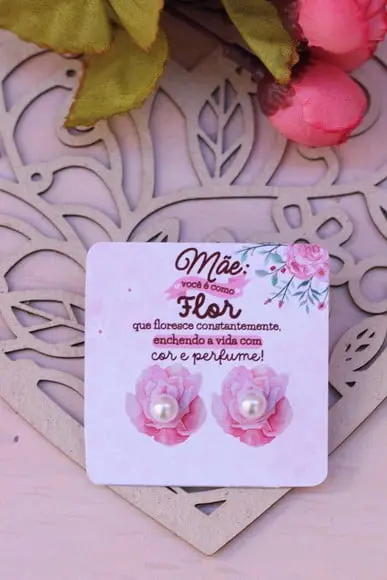 Tag com Brinco- Dia das Mães