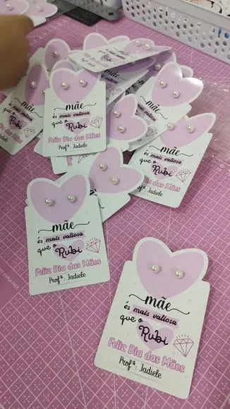 Tag com Brinco- Dia das Mães