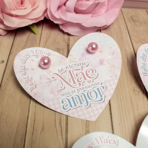 Tag com Brinco- Dia das Mães