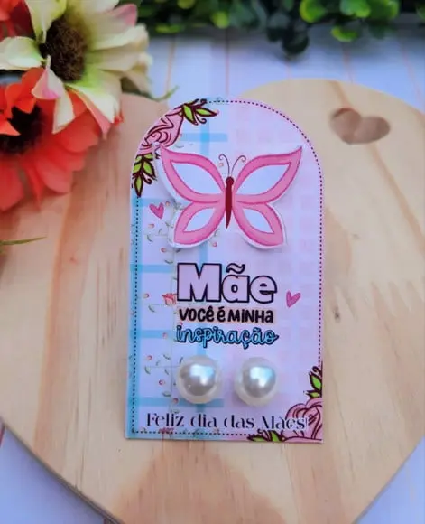 Tag com Brinco- Dia das Mães