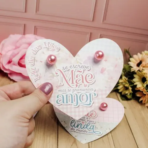 Tag com Brinco- Dia das Mães