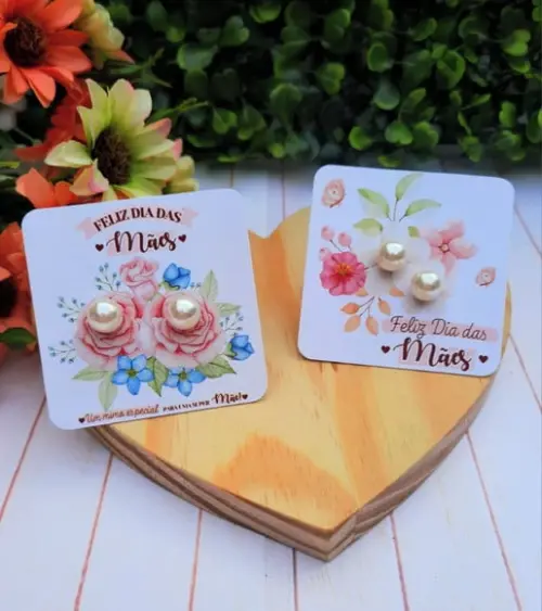 Tag com Brinco- Dia das Mães