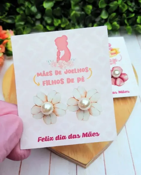 Tag com Brinco- Dia das Mães