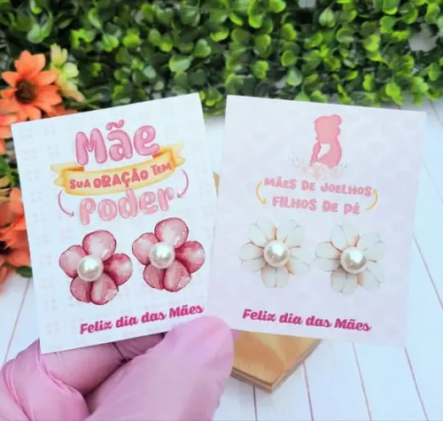 Tag com Brinco- Dia das Mães