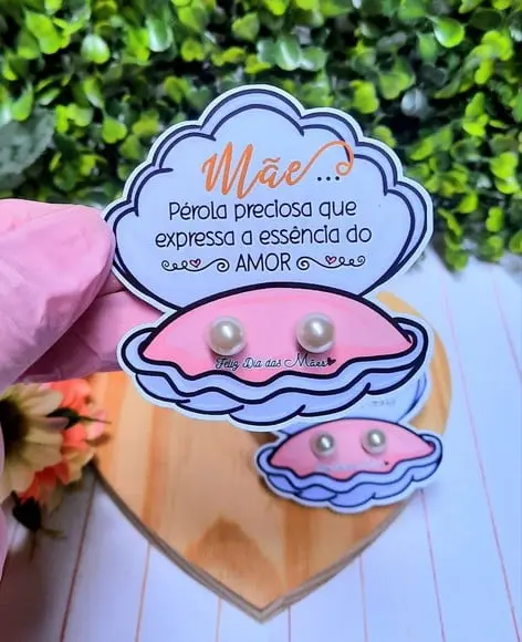 Tag com Brinco- Dia das Mães