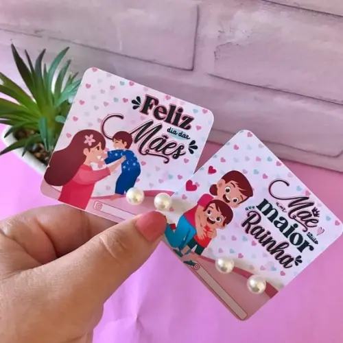 Tag com Brinco- Dia das Mães