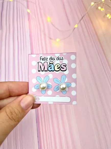 Tag com Brinco- Dia das Mães