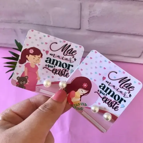 Tag com Brinco- Dia das Mães