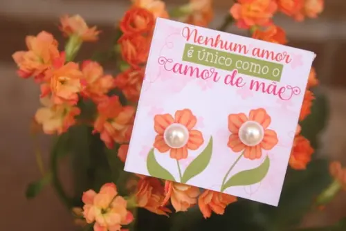 Tag com Brinco- Dia das Mães