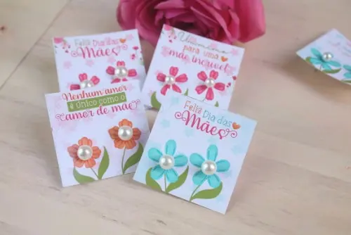Tag com Brinco- Dia das Mães