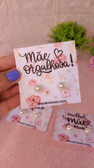 Tag com Brinco- Dia das Mães