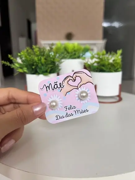 Tag com Brinco- Dia das Mães