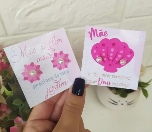 Tag com Brinco- Dia das Mães
