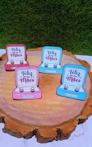 Tag com Brinco- Dia das Mães