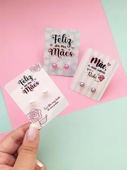 Tag com Brinco- Dia das Mães