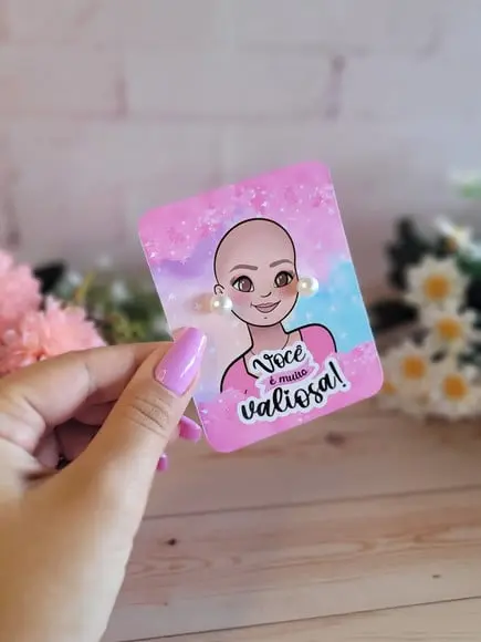 Tag com Brinco- Dia das Mulheres