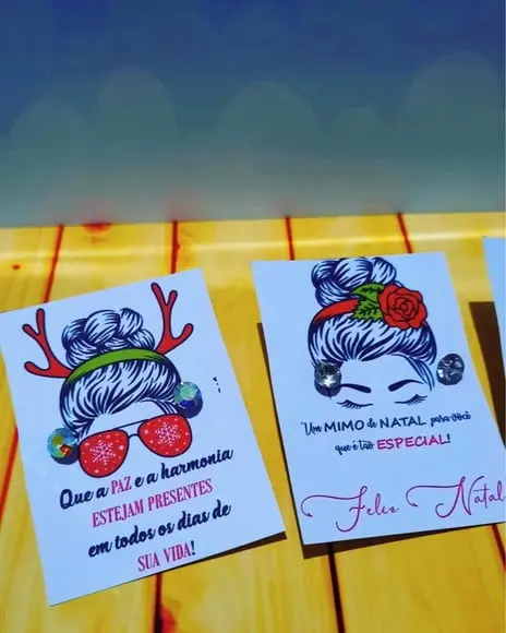 Tag Com Brinco- Feliz Natal