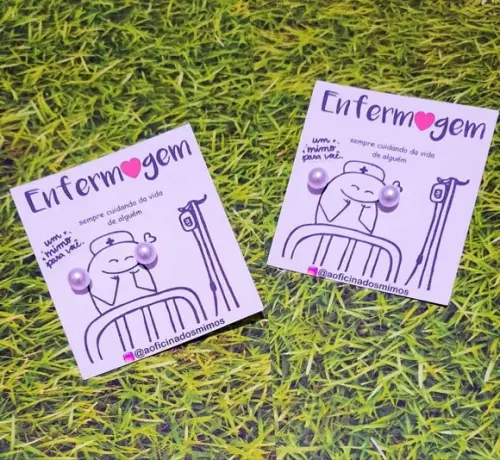 Tag com Brinco- Enfermagem