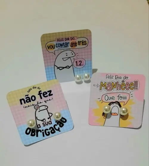 Tag com Brinco- Mamãe Flork